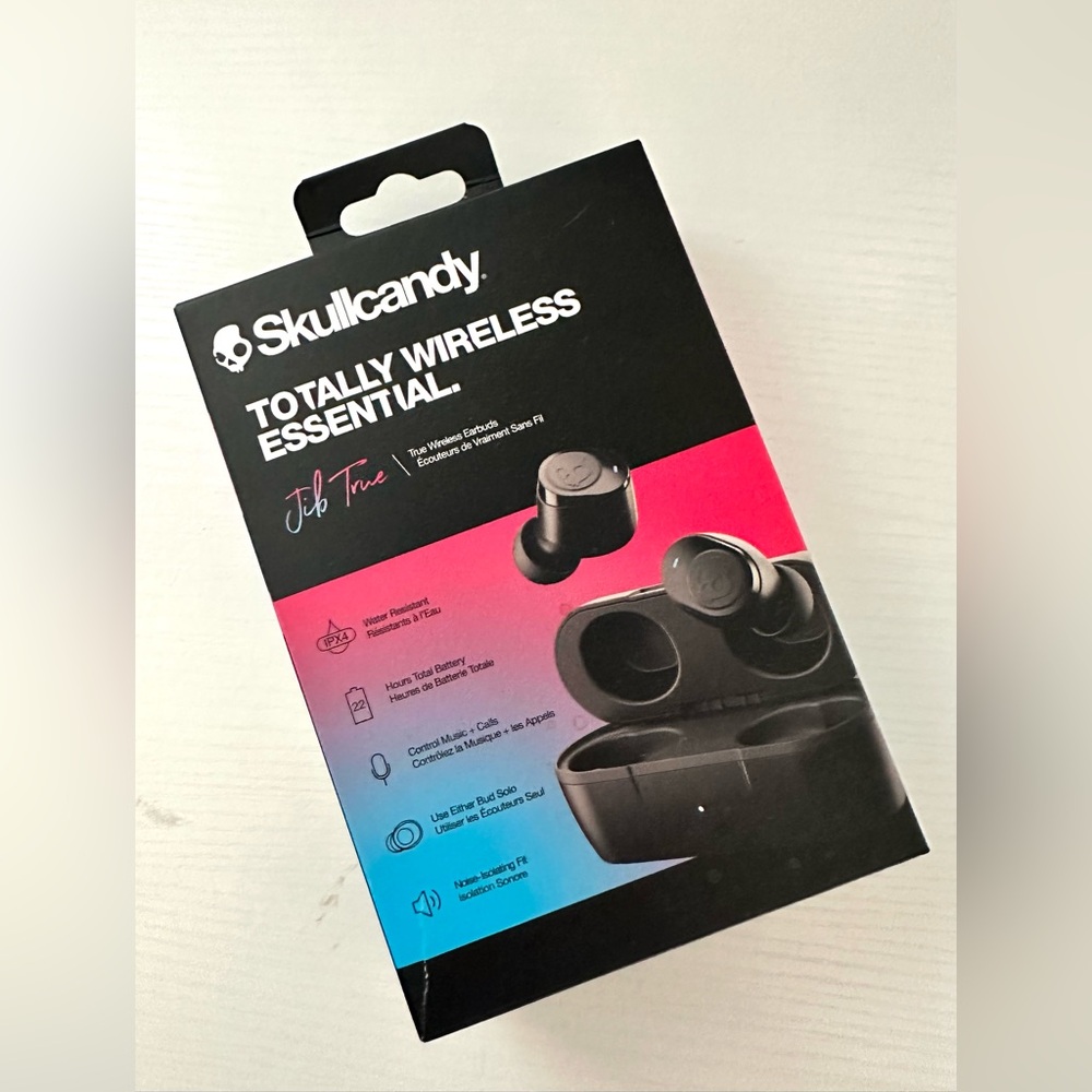 Skullcandy Jib True Wireless Earbuds - Black and Blue